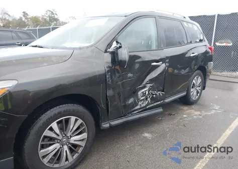 2017 Nissan Pathfinder S from USA, damaged, VIN 5N1DR2MMXHC629481